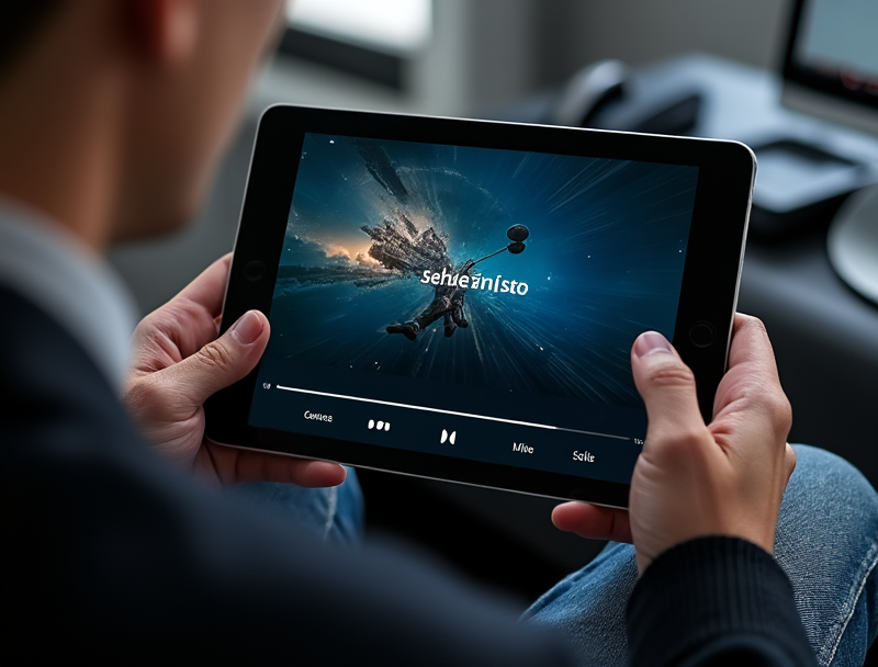 Players vidéo interactifs - Documentaires et contenus multimédia optimisés Player vidéo tactile professionnel avec contrôles avancés et chapitrage pour documentaires patrimoniaux